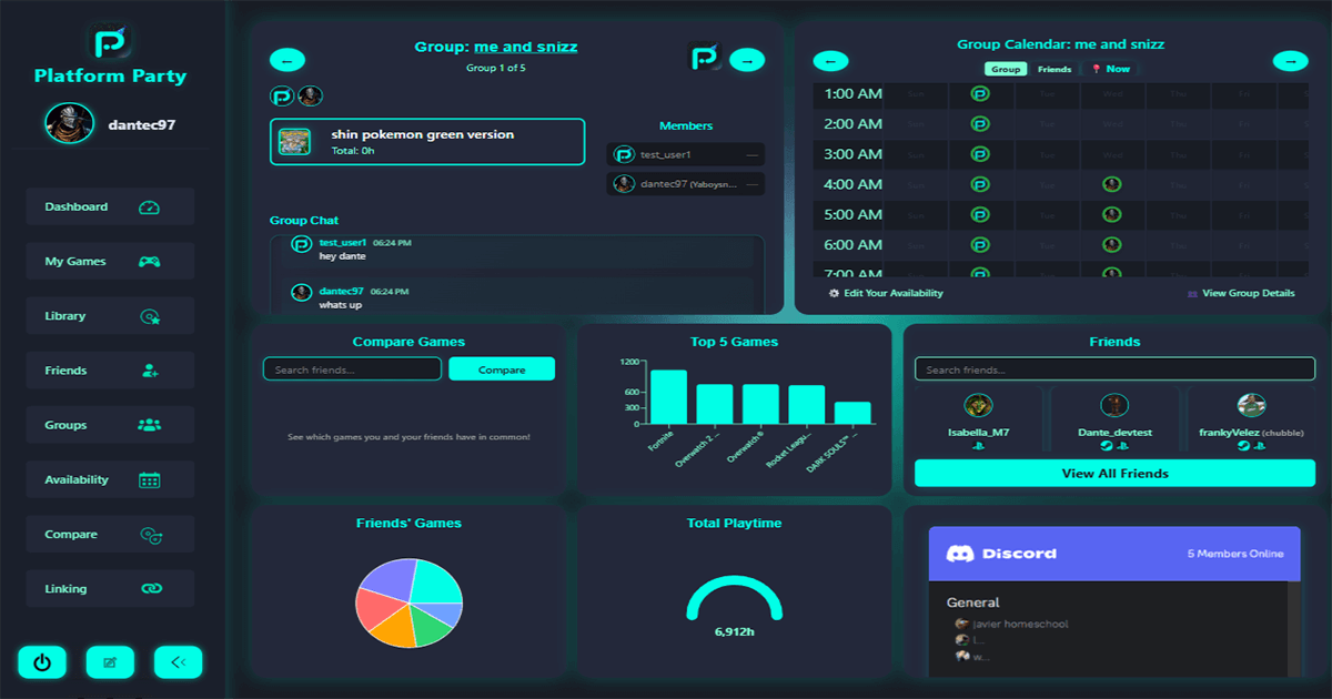 Platform Party | Find Games You and Your Friends Own